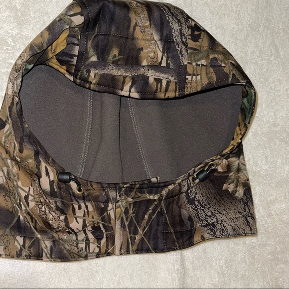 Camo mossy oak hat hood face mask - Picture 3 of 4